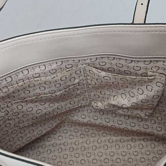 Guess Pale Pink Leather Tote - Picture 7 of 8